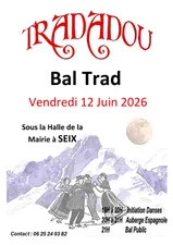 Bal trad à Seix avec les Tradadou