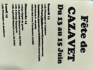 Cazavet en fête du 13 au 15 juin