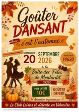 Montardit : un goûter dansant aux couleurs de l’automne le 20...