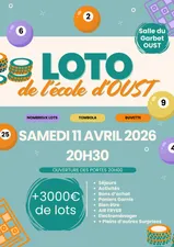 Grand Loto de l’école d’OUST