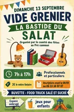 La Bastide-du-Salat organise son vide-greniers le 13 septembre