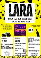 Lara en fête les 29 et 30 mai avec une programmation conviviale et...