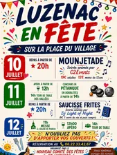 Luzenac : trois jours de fête au village du 10 au 12 juillet