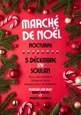 Marché de Noël nocturne de Soulan