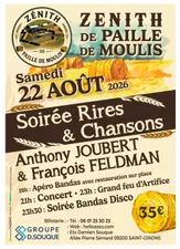 Moulis : Anthony Joubert et François Feldman réunis au Zénith de...