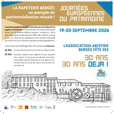Lorp-Sentaraille : la papeterie Bergès célèbre 30 ans de sauvegarde...