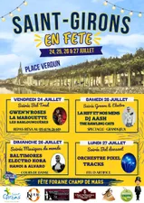 Saint-Girons : quatre jours de fête au cœur de la ville du 24 au 27...