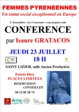 Saint-Lizier : Isaure Gratacos évoquera le statut exceptionnel des...