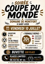Saint-Lizier : une soirée festive autour de la Coupe du monde au...