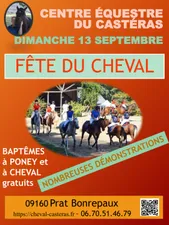 Prat-Bonrepaux : la Fête du cheval au Centre équestre du Castéras...