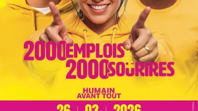 Au salon 2000 Emplois 2000 Sourires, 70 entreprises orléanaises...