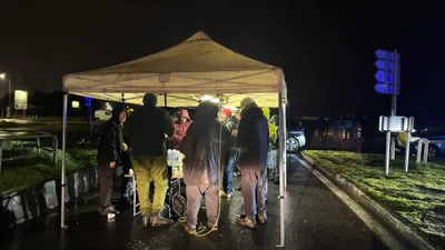 Colère des agriculteurs : le dépôt pétrolier de Bassens bloqué