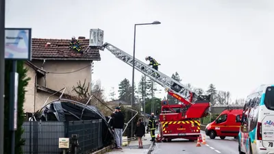 Mios : une tornade frappe 300 habitations, le plan communal de...