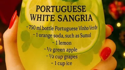On craque pour la sangria portugaise !