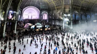 Le plus grand "dancefloor sur glace" du monde revient au Grand...