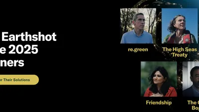 Earthshot Prize 2025 : des solutions pour la planète... qui...