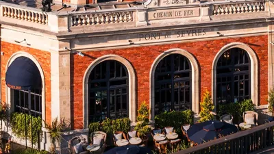 Un bistrot chic dans une ancienne gare
