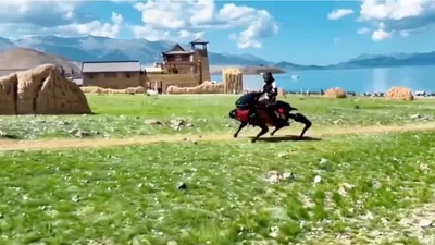 La Chine dévoile un cheval robotisé capable de transporter des humains