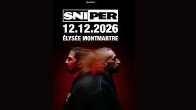 Sniper (version duo) revient sur scène à l'Élysée Montmartre !