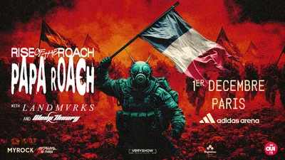Papa Roach : LANDMVRKS rejoint leur tournée européenne à Paris avec...