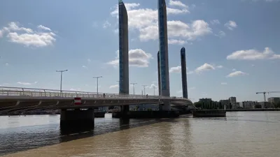Le Pont Chaban Delmas de nouveau fonctionnel à Bordeaux