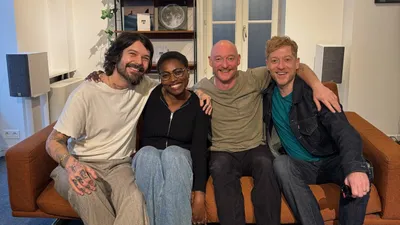 Biffy Clyro sur l'enregistrement de "Futique" au Hansa Studios :...