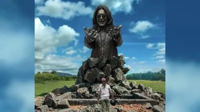 La statue du Hellfest en hommage à Ozzy dévoilée par son auteur