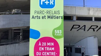 Talence : Un parc-relais TBM fermé jusqu'à nouvel ordre
