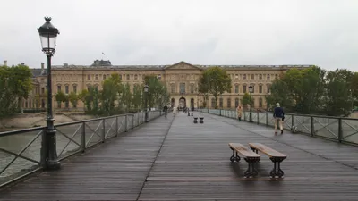 Le Pont des Arts en travaux jusqu’au mois de juin à Paris