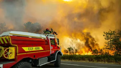 Incendie entre Saumos et le Porge : 3100 hectares partis en fumée,...
