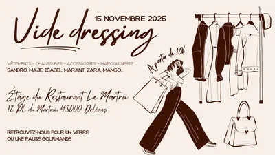 Idée sortie du week-end : un vide-dressing convivial au Martroi à...