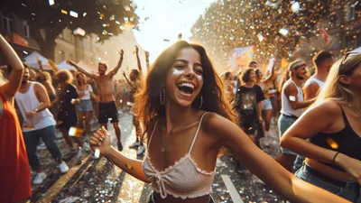 La Techno Parade reprend les rues de Paris