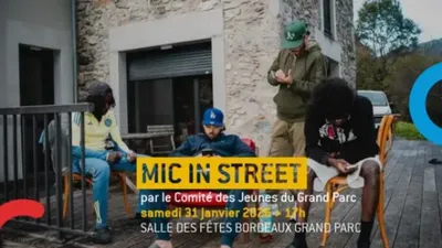 Mic in Street : le hip-hop s’invite au cœur du Grand-Parc à Bordeaux