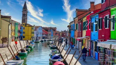 Burano : l'île la plus colorée d'Italie !