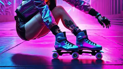 Roller Clubbing à la Cité Fertile : une soirée  à patins à Pantin