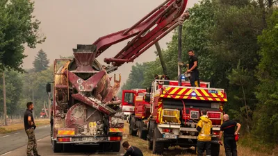 Incendies : le feu fixé dans les Landes, nuit calme sur le front...