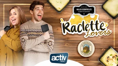 Raclette lovers - Gagnez votre plateau raclette