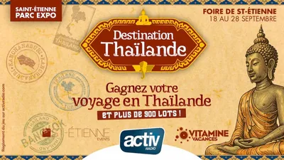 Destination Thaïlande - Gagnez votre séjour en Thaïlande !