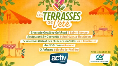 Les terrasses de l'été 2026