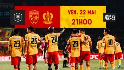 Foot: Lens affrontera Nice en finale de la coupe de France