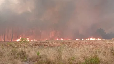 Incendie en Gironde. « Dire qu'on n'a pas eu peur, ce n'est pas...