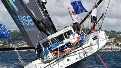Transat Café L'Or. Fabrice Amedeo :  « J'ai vraiment pris...