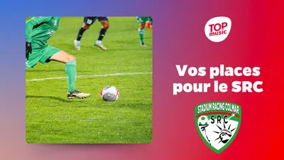 Gagnez vos places pour le match SR Colmar vs Racing Club de France...