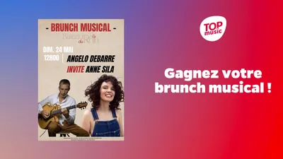 Top Music et Bateau du Rhin vous offrent votre brunch musical !