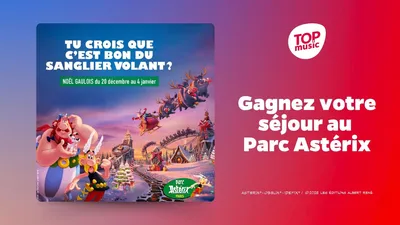 Gagnez votre séjour au Parc Astérix !