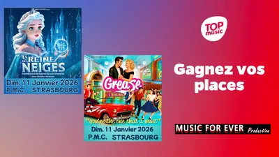 Gagnez vos places pour une comédie musicale : La Reine de Neige ou...