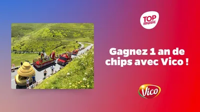 Gagnez 1 an de chips avec Vico !
