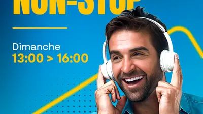 Dimanche / 13:00 > 16:00 / Musique non-stop