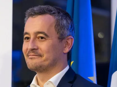 Le ministre de la Justice Gérald Darmanin à Nancy aujourd'hui