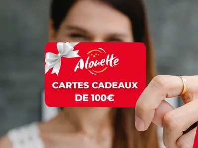 LA TOUCHE GAGNANTE - Alouette vous offre une carte cadeau de 100 € !